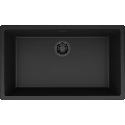 Elleci Zen-F 130 Limited Edition kerámia mosogatótálca - K86 Black