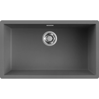 Elleci Zen-F 130 kerámia mosogatótálca - K99 Dark Grey