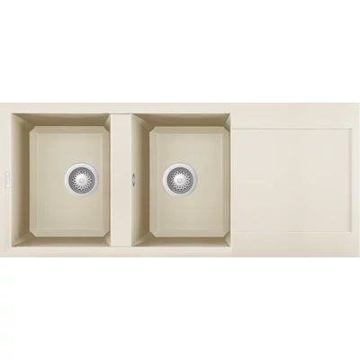 Elleci Easy 500 gránit mosogatótálca - G62 Bianco Antico