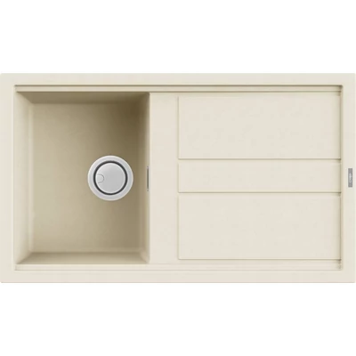 Elleci Best 400 gránit mosogatótálca - G62 Bianco Antico