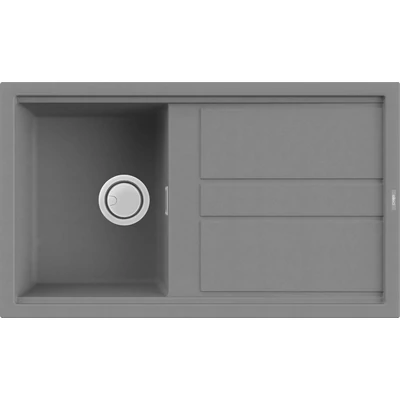 Elleci Best 400 gránit mosogatótálca - M73 Titanium