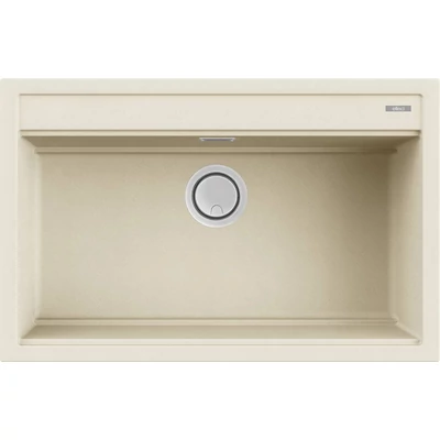 Elleci Best 130 Workstation gránit mosogatótálca - G62 Bianco Antico