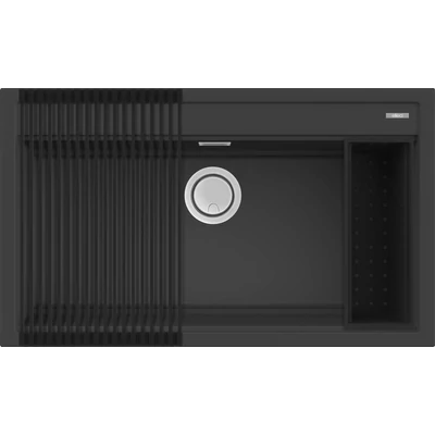 Elleci Best 360 Workstation gránit mosogatótálca szett - G59 Antracite