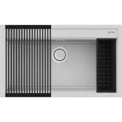 Elleci Best 360 Workstation gránit mosogatótálca szett - M79 Alumínium