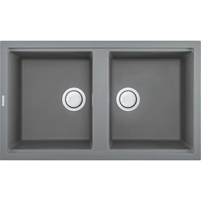 Elleci Best 450 kerámia mosogatótálca - K97 Light Grey
