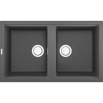 Elleci Best 450 kerámia mosogatótálca - K99 Dark Grey