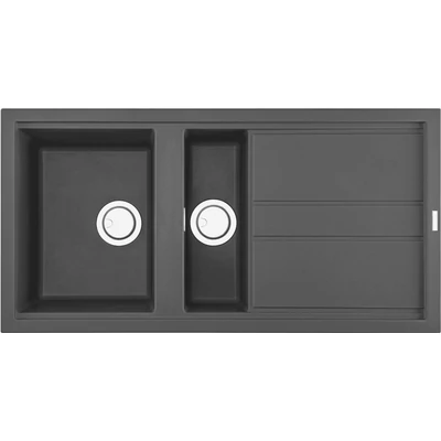 Elleci Best 475 kerámia mosogatótálca - K99 Dark Grey