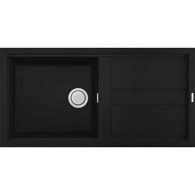 Elleci Best 480 gránit mosogatótálca - G40 Nero