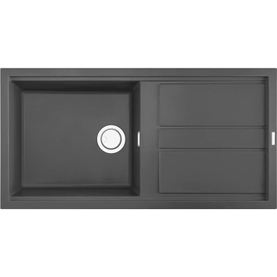 Elleci Best 480 kerámia mosogatótálca - K99 Dark Grey