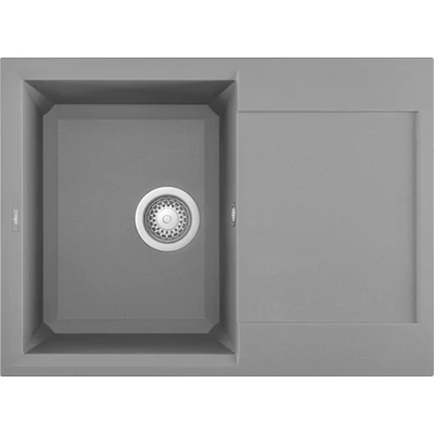 Elleci Easy 135 gránit mosogatótálca - G48 Cemento