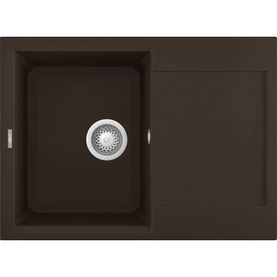 Elleci Easy 135 gránit mosogatótálca - M78 Espresso