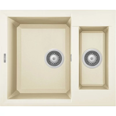 Elleci Easy 150 gránit mosogatótálca - G62 Bianco Antico
