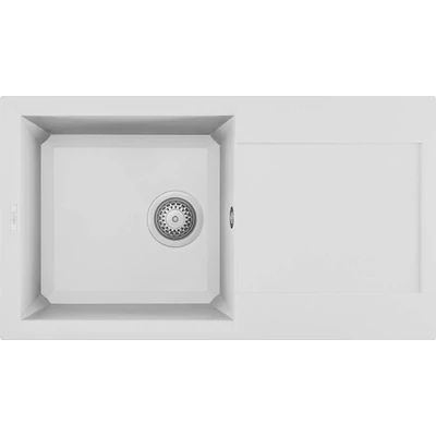 Elleci Easy 290 gránit mosogatótálca - G68 Bianco