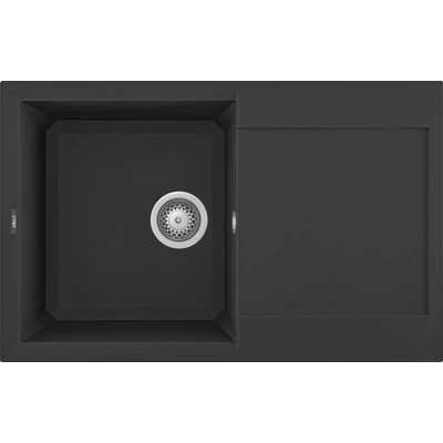 Elleci Easy 300 gránit mosogatótálca - G40 Nero