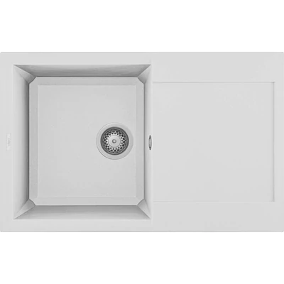 Elleci Easy 300 gránit mosogatótálca - G68 Bianco