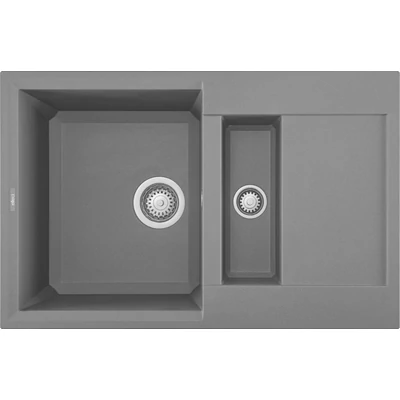 Elleci Easy 325 gránit mosogatótálca - M73 Titanium