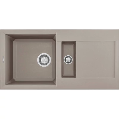 Elleci Easy 425 gránit mosogatótálca - G43 Tortora