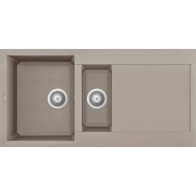 Elleci Easy 475 gránit mosogatótálca - G43 Tortora