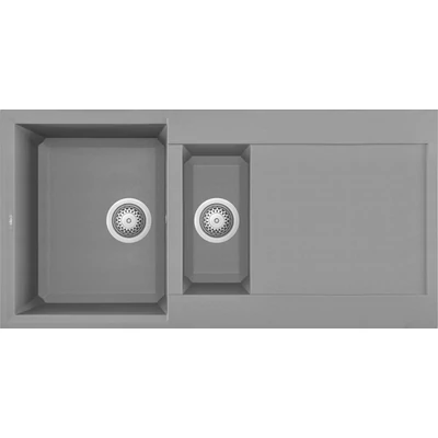 Elleci Easy 475 gránit mosogatótálca - G48 Cemento