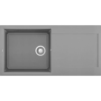 Elleci Easy 480 gránit mosogatótálca - G48 Cemento