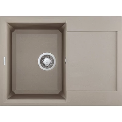 Elleci Easy 135 gránit mosogatótálca - G43 Tortora