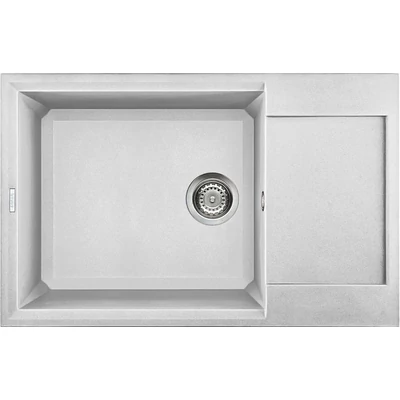 Elleci Easy 310 gránit mosogatótálca - G68 Bianco