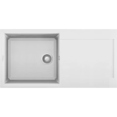 Elleci Easy 480 gránit mosogatótálca - G68 Bianco