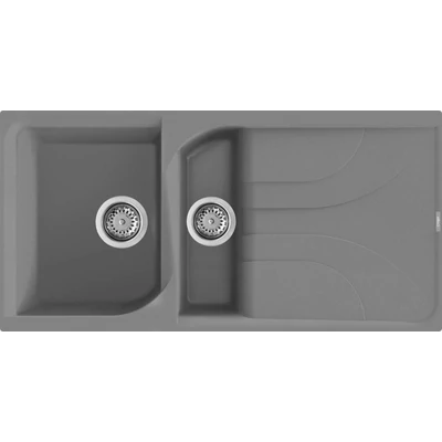 Elleci Ego 475 gránit mosogatótálca - M73 Titanium