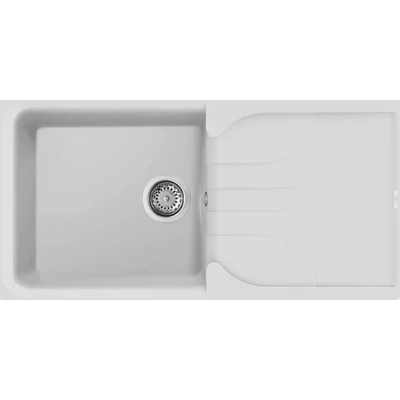 Elleci Ego 480 gránit mosogatótálca - G68 Bianco