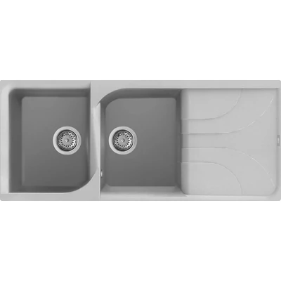 Elleci Ego 500 gránit mosogatótálca - M79 Aluminium