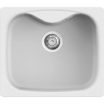 Elleci Fox 200 gránit mosogatótálca - G68 Bianco