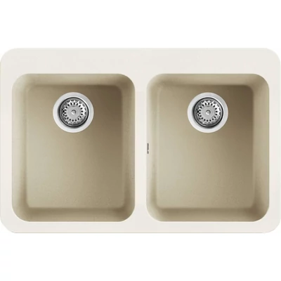 Elleci Fox 340 gránit mosogatótálca - G62 Bianco Antico