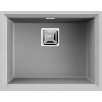 Elleci Karisma 105 Undermount gránit mosogatótálca - M79 Aluminium