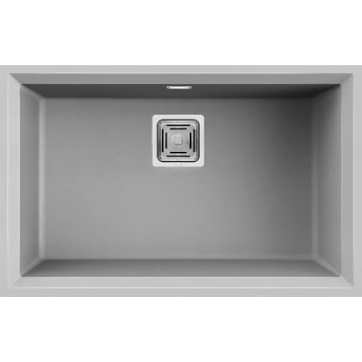 Elleci Karisma 120 Undermount gránit mosogatótálca - M79 Aluminium