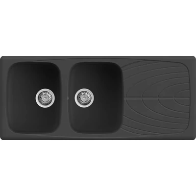 Elleci Master 500 gránit mosogatótálca - G40 Nero