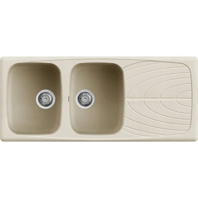 Elleci Master 500 gránit mosogatótálca - G62 Bianco Antico