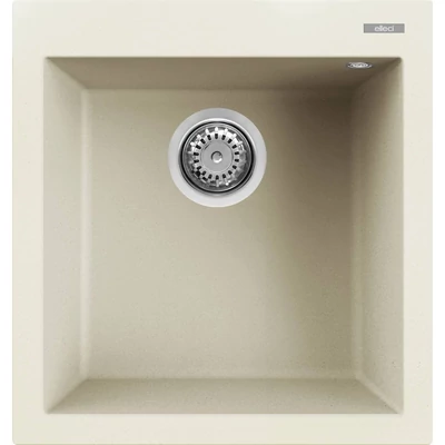 Elleci Quadra 102 gránit mosogatótálca - G62 Bianco Antico