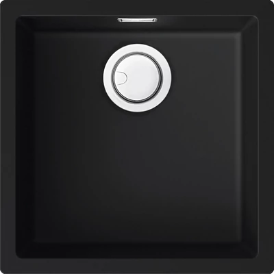 Elleci Zen 102 kerámia mosogatótálca - K86 Black