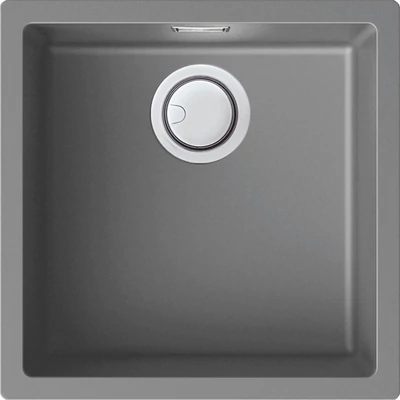Elleci Zen 102 kerámia mosogatótálca - K97 Light Grey