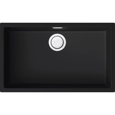 Elleci Zen 130 kerámia mosogatótálca - K86 Black