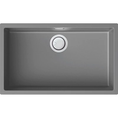 Elleci Zen 130 kerámia mosogatótálca - K97 Light Grey