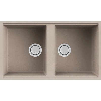 Elleci Best 450 Undermount gránit mosogatótálca - G51 Avena