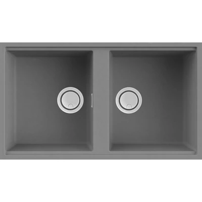 Elleci Best 450 Undermount gránit mosogatótálca - M73 Titanium