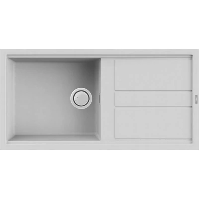 Elleci Best 480 gránit mosogatótálca - M79 Aluminium