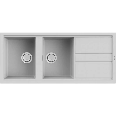 Elleci Best 500 gránit mosogatótálca - M79 Aluminium