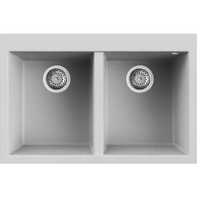Elleci Quadra 340 gránit mosogatótálca - M79 Aluminium
