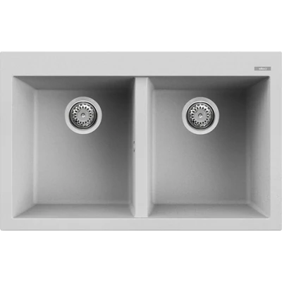 Elleci Quadra 350 gránit mosogatótálca - M79 Aluminium