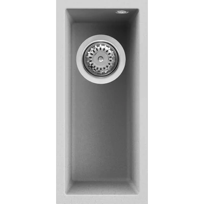 Elleci Quadra 50 Undermount gránit mosogatótálca - M79 Aluminium