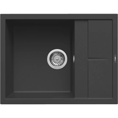 Elleci Unico 125 gránit mosogatótálca - G40 Nero