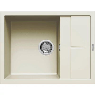 Elleci Unico 125 gránit mosogatótálca - G62 Bianco Antico